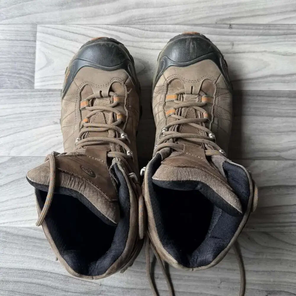 Oboz Bridger Mid BDry Hiking Boots Men's 10.5W Brown Waterproof